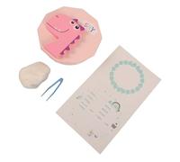 UPKOCH Tooth Keepsake Box Wooden Tooth Fairy Storage Container for Boy Girl Cute Dinosaur Design