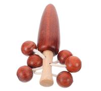 UPKOCH Traditional Wooden Hand Rattle for Vibrant Cartoon Design Lightweight and Musical Instrument Stimulates Babys Listening Skills Plaything