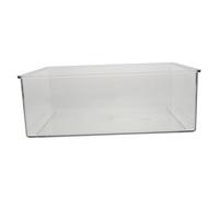 UPKOCH Transparent Hamster Bath Container Large Plastic Pet Bathtub for Bathing Easy to Clean and Hamster Toilet for Small Pets Guinea Pig Use