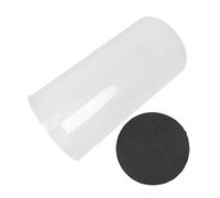 UPKOCH Transparent Noise Reducer Cover for Kitchen Mixer Clear Plastic Noise Shield with Cotton Pad Compatibility for Soy Milk Makers and More