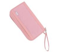 UPKOCH Travel Passport Wallet RFID Blocking Document Organizer for Women Men Portable Oxford Cloth Travel Pouch with Quick Access Compartments Multi-Function Credit Card and Boarding Pass