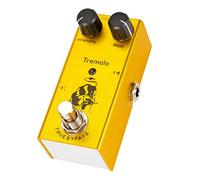 UPKOCH Tremolo Guitar Effect Pedal Rate Control Tube Amplifier True Bypass for Guitar Amplifiers