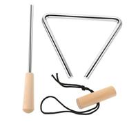 UPKOCH Triangle Beater Musical Instrument Triangle Percussion Striker for School Band Handheld Bell for Orchestra