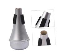UPKOCH Trumpet Cup Mute Lightweight Silver Design for Fits Trumpets for Nighttime Playing Standard Jazz Sound