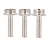 UPKOCH Trumpet Piston Stem Replacement Easy to Install Stainless Steel 3pcs Lightweight and Rust-resistant Connecting Rods Music Trumpet Supplies for Standard Brass Instruments