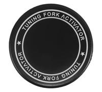 UPKOCH Tuning Fork Activator for Sound Therapy Vibrational Healing Rubber Puck Accessory Minimal Noise Resonating Fork for Alternative Medicine Relaxation and Chakra Balancing