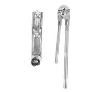 UPKOCH Unidirectional Cowbell Mounting Clamp with Short Rod Extension Cymbal Mount Bracket Compatible with Various Cowbell for Jazz Drum Kits and Percussion Racks