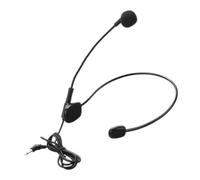 UPKOCH Universal Wired Headset Microphone for Teachers and Tour Guides, Dynamic Ear Microphone with Stable Connection and Comfortable Sponge Padding, for Lectures and Style