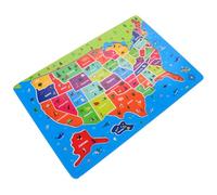 UPKOCH Usa Map Jigsaw Puzzle for Educational Geography Playset for Ages Fun Interactive Learning Develop Vocabulary World Knowledge present for Boys