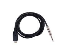 UPKOCH USB Guitar Cable to USB Audio Adapter Converter with Shielded Instrument Cord for Electric Bass Guitar PC Recording Plug and Play Compatible Windows