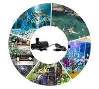 UPKOCH USB-Powered Small Fountain Pump for Aquarium and Hydroponics Quiet Micro Dc Submersible Water Circulation Pump for Fish Tanks and Pet Drinking Systems