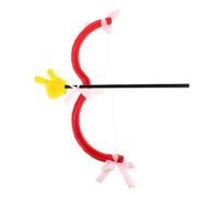 UPKOCH Valentines Day Cupid Costume Accessory Set, Yellow Cupid Bow and Arrow for and Adults, Valentines Cosplay Prop for Party Dress Up and Role Play