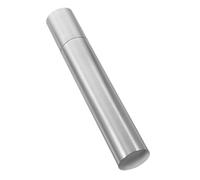 UPKOCH Vintage Certificate Storage Tube in Silver Stainless Steel for Easy Organization and Effective Document Protection, Stylish Decorative Diploma and Birth Certificate Holder