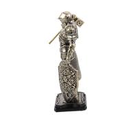 UPKOCH Vintage Resin King Guard Knights Statue Medieval Sculpture for Bookshelf and Desktop Creative Resin Figurine Home Decor for Living and Office Artistic Medieval Accent History