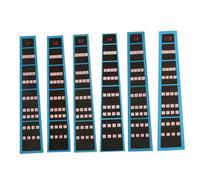 UPKOCH Violin Fingerboard Sticker 1/10 Intonation Label, Fret Guide Sticker for Violin Practice, Removable Finger Placement Chart for Beginners and Players