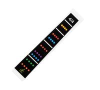 UPKOCH Violin Fingerboard Stickers with Phonetic Finger Guide Adhesive Fretboard Markers for Beginners Clear Position Labels for Accurate Finger Placement Suitable for Students of All