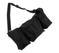 UPKOCH Waiter Waist Money Pouch Bag, Waist Tool Pouch, Black Oxford Cloth, Multiple Compartments, Concealed Zipper, for Servers in Working Bar
