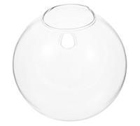 UPKOCH Wall Hanging Glass Planter Vase Transparent Hydroponic Propagation Station for Indoor Air Plants Succulents Home Decor Space-saving Wall-mounted Flower Pot