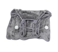 UPKOCH Warm Coral Fleece Cat Holding Apron for Small Pets Soft Breathable Pet Carrier Pouch with Strong Bearing Capacity Shedding Protective Wear Resistant Holder for Cats and Puppies