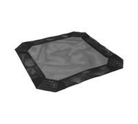UPKOCH Washable Raised Dog Bed Mesh Cover for Indoor and Outdoor Use, Breathable Portable Rectangular Pet Hammock Replacement Mattress, Sturdy Black Mesh Fabric for Dogs and Pets