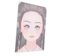 UPKOCH Washable Reusable Face Painting Practice Board for Boys and Girls Plastic Makeup Template for Stage Makeup and Creative Face Paint Exercises
