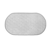 UPKOCH Waterproof Diaper Changing Pad with Oval Shape, Reusable Diaper Mat for Newborns and Infants, Cotton and Polyester Material with Absorption, Locks in Moisture for Use at Home