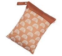 UPKOCH Waterproof Diaper Organizer Bag for Baby Stroller and Crib, Hanging Wet Dry Storage Pouch, Large Capacity Reusable Diaper Holder for Travel and Outdoor Use