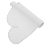 UPKOCH Wear Resistant Silicone Pet Feeding Mat Cloud Shape Non Slip Durable Placemat for Dogs and Cats Spill Catcher Heat Resistant Food Mat for Home Floor Protection and Easy Cleaning
