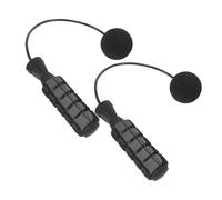 UPKOCH Weighted Cordless Jump Rope with Skid Handles for Fitness Workout Calorie Burning and Endurance Building Portable Exercise Rope for Adults Indoor and Outdoor Use