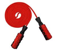 UPKOCH Weighted Duplex Bearing Jump Rope Red for Adults and Students Professional Fitness Skipping Rope with High-speed Rotation for Home Gym and Outdoor Training