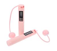 UPKOCH Weighted Ropeless Jump Rope with Calorie Counter Non-slip Handle Fitness Skipping Rope for Home Office Workout Compact Cordless Exercise Tool with Silent Weighted Balls for