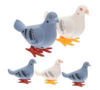 UPKOCH Wind up Pigeon Toys Tin Toys Vintage Pigeon Playthings for Kids Present for Boys Color