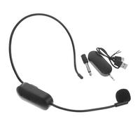 UPKOCH Wireless Headset Microphone Abs Material with 2.4g Wireless Connectivity for Teaching and Stage Performances Compatible with Smartphones and Computers, for Classroom Lectures