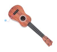 UPKOCH Wood Grain Ukulele Guitar for Beginner Musical Instrument with Four Strings Environmental Material Smooth Polished Surface Random Style for Early Education