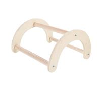 UPKOCH Wooden Chicken Perch Stand for Hens and Roosters Stable Bite-resistant Roosting Platform Safe Natural Wood Material Easy to Install Pet Bird Entertainment Suitable for Various