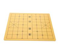 UPKOCH Wooden Dual-sided Chess Board for Home Gobang and Chinese Chess Game Accessory Lightweight Portable Intellectual Game Prop with Smooth Finish and Compact Design for Strategic Play