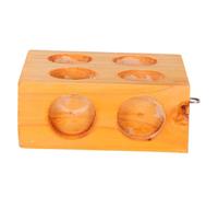 UPKOCH Wooden Mechanics Test Slider for Inclined Plane Experiments Sturdy Physics Education Block for Stem Classrooms Use Lab Accessory Supporting Motion and Friction Principles