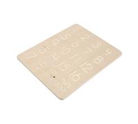 UPKOCH Wooden Number Tracing Board Educational Montessori Toy for Boy Girl Safe Beech Wood Learning Aid for Number Recognition and Writing Practice Fun Activity for Preschoolers