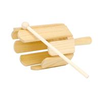 UPKOCH Wooden Percussion Instrument for Compact Safe Rhythm Natural Wood Music Teaching Tool Birthday Gift for Boys
