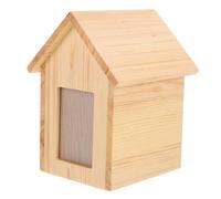 UPKOCH Wooden Pet Urn for Ashes Dog Memorial Box Portable Cinerary Storage for Dogs Cats and Pets Keepsake
