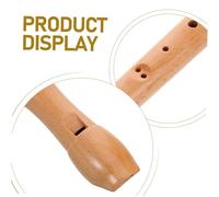 UPKOCH Wooden Recorder for Beginners Flute Musical Instrument Practice Learning Tool Early Education for Boys