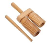 UPKOCH Wooden Rhythm Block for Boys and Girls Toy Drumming Accessories Dholki Drum Mallet