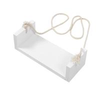UPKOCH Wooden Swing Photo Prop for Newborn Photography Boy Girl Swing Rope for Capturing for First Birthdays and Months Cozy and Elegant Design