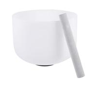 UPKOCH Yoga Meditation Chakra Singing Bowl Crystal Music Bowl Mallet for Yoga Studio Meditation