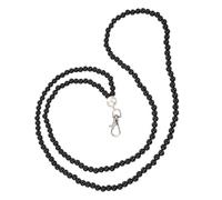 UPKOCH Zipper Pull Helper Tool with Black Pearl Beads Lightweight Dress Zipper Extender for Clothing and Dresses