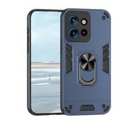 UPLAI Case for Motorola Edge 50 Neo/Moto ThinkPhone 25, Ring Kickstand Military Grade Shockproof Protection Magnetic Armor Cover, Ultra Thin PC + TPU Bumper Durable Phone Case. Blue