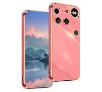 UPLAI Case for Nothing Phone (3) 5G, Ultra Thin Shockproof Protection Cover with Electroplating Design, Premium TPU Bumper and Soft Silicone Stylish Durable Cover.(Red)