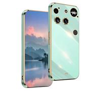 UPLAI Case for Nothing Phone (3) 5G, Ultra Thin Shockproof Protection Cover with Electroplating Design, Premium TPU Bumper and Soft Silicone Stylish Durable Cover.(Green)