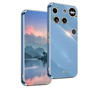 UPLAI Case for Nothing Phone (3) 5G, Ultra Thin Shockproof Protection Cover with Electroplating Design, Premium TPU Bumper and Soft Silicone Stylish Durable Cover.(Blue)