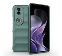 UPLAI Case for Vivo V50 5G / V50e 5G / S20 / Vivo T4R Liquid Slim Silicone Cover Scratch-Resistant Microfiber Lining Solid Color Matte TPU Full Body Protective Shockproof, Green